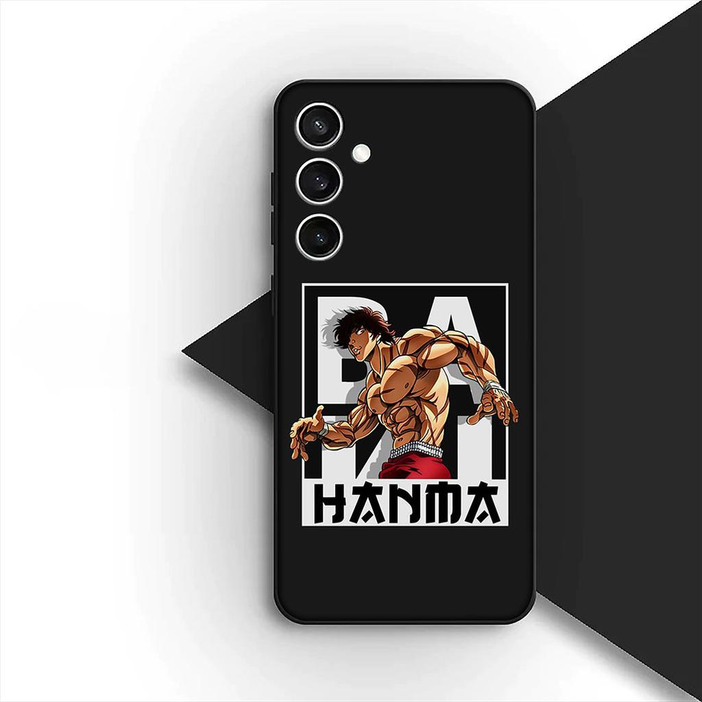 Casing for Samsung Galaxy S20 S22 S21 FE Ultra Plus A07 A17 A15 A16 A25 A57 A37 Phone Cover Soft Case Baki Hanma Art Cartoon