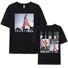 Pnk Pink Singer Summer Carnival 2024 Festival WORLD Tour Tee Shirt Womens Unisex Clothing Aesthetics Oversized Tshirt Streetwear