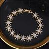 European and American New Fashion Trendy Accessories Women's Creative Bracelet Simple Zircon Flower Bracelet