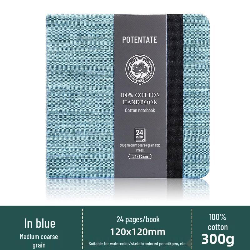 Verdicktes Studenten-Aquarell-Journal-Set - 300g Leeres quadratisches Kunstpapier
