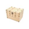 Pirate Chest - Wood - Small Model - 15x10x15.5cm - To Decorate and Personalize