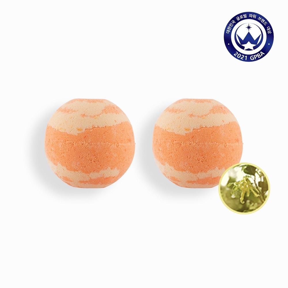 KUNDAL Bubble & Sparkling Bath Bomb 200g 2-piece Set, Choose 1 of 2