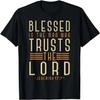 T-shirt Bible Chrétien Béni Jésus Amour en Foi