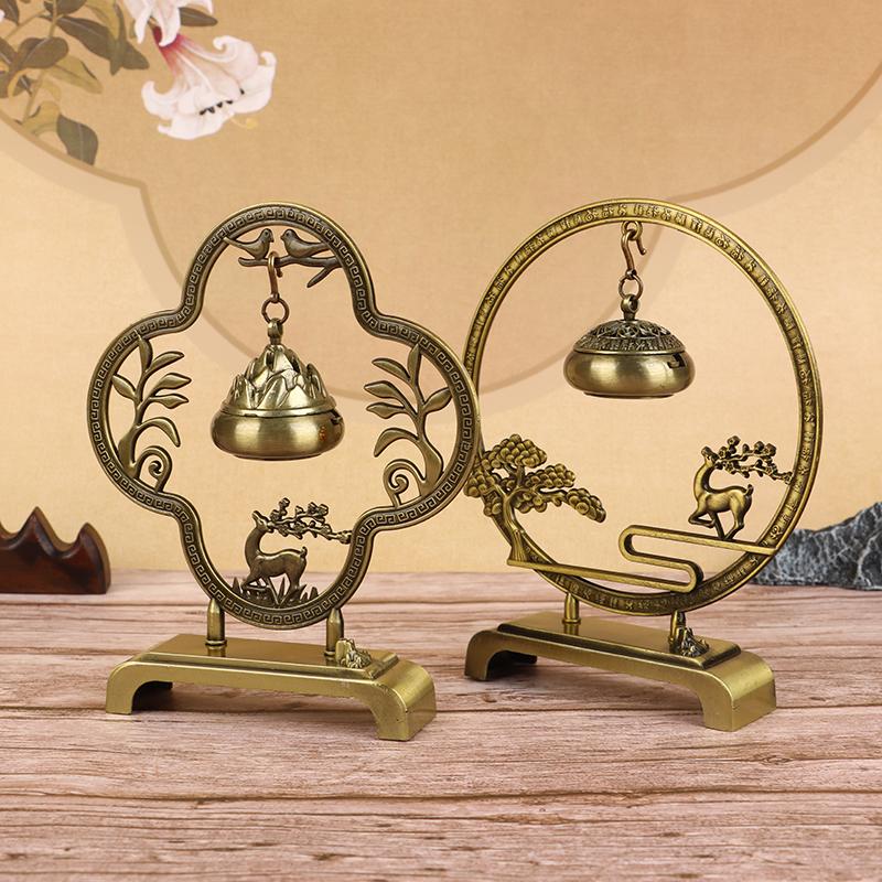 Creative Retro Hollow Out Hanging Incense Burner Holder Incense Diffuse Metal Incense Holder Home Living Room Decor