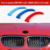3 adet/takım M Güç Araba Yarışı Ön Izgara Trim Şeritler X1 X2 X3 X5 E46 E90 E91 E92 E93 F30 E60 E61 F10 G30 G20 F07 F11 F18 Performans