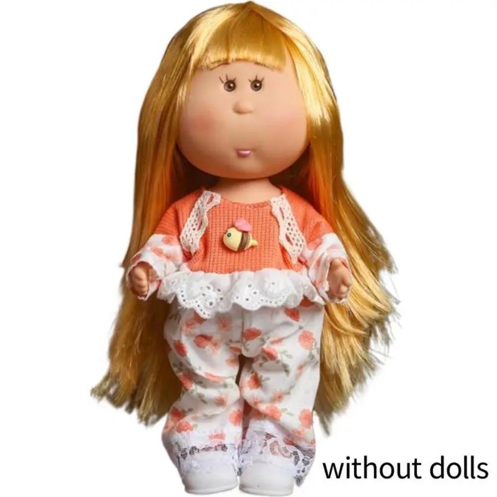 24cm Mini Potato Doll 5 Movable Joints DIY Vinyl Cute Dolls Toys Curly Hair 14cm Bean Eye Vinyl Doll Dark Skin Dress Up Doll Toy
