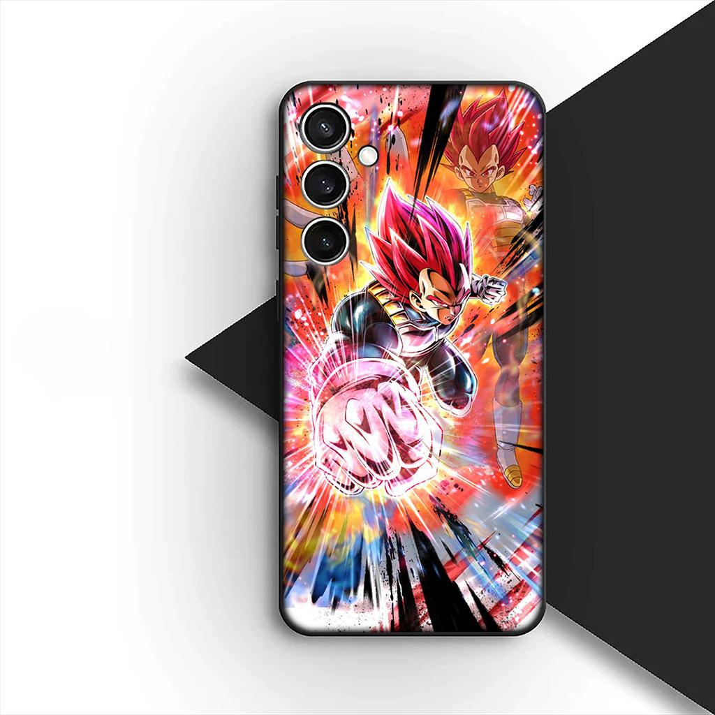 Cover for Motorola Moto G22 G23 G32 G53 G60 G13 G64 G20 G8 G9 Plus Power E13 E20 E32 Phone Case Cartoon Dragon Gokus Ball Vegeta