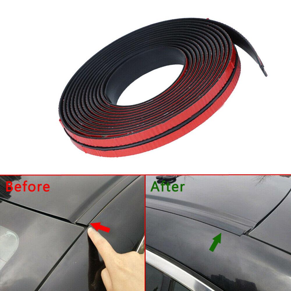 2M Universal Car Windshield Roof Seal Noise Insulation Rubber Strip Waterproof Sticker KTY