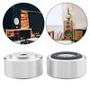 4Pcs Speaker Anti-Slip Fixing Feet Pad Isolation Absorb Shock Amplifier Base Feet Aluminum Alloy Stand Foot Nail for Speaker DAC