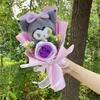 Kawaii Hello Kitty Cat Dolls With Artificial Flowers Creative Bouquet Christmas Valentine Birthday Graduation Gifts