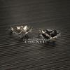 Imprisoned Heart Metal Thorns Love Ring Irregular European and American niche design open ring couple ring