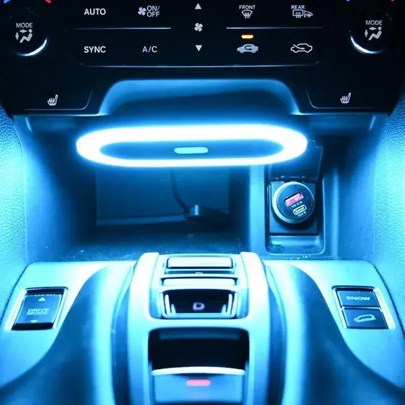 Car Interior Lights Indoor Car Lighting Ceiling Lamp Night Touch Light Hand Reading Light Car Roof Lighting Reading Lamp