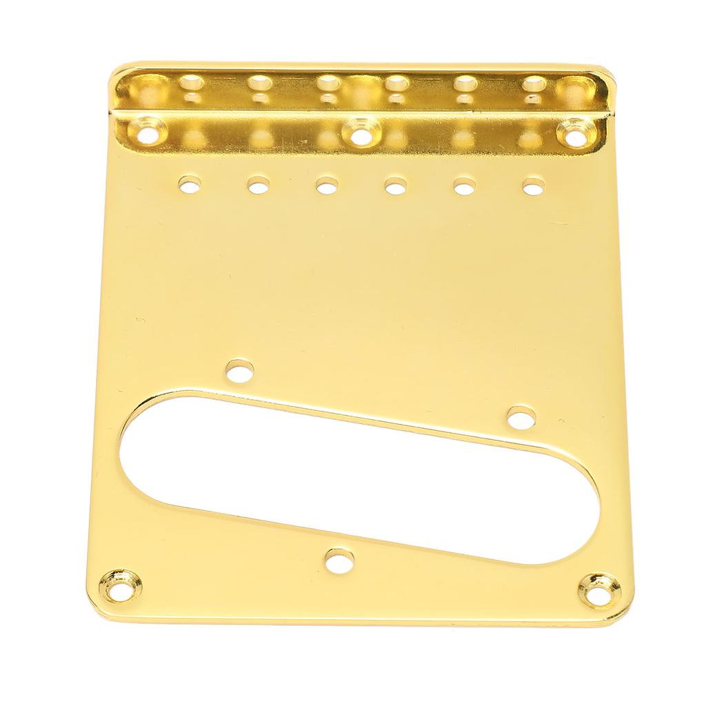 Top Loader Guitar Bridge Plate Steel 6 Strings Gold Color Electric Guitar Bridge Base Plate