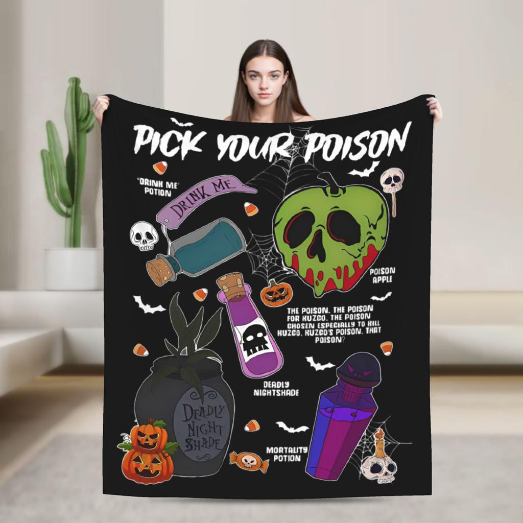 Bösewichte Böse Hexen Club Deckenbezug Korallenfleece Böse Königin Ursula Maleficent Ultra-Weiche Überwurfdecken Sofa Teppich Stück