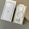 Animation Magnetic Case for IPhone 16 15 14 Plus 13 12 Pro Max 16e Transparent Hard PC Cover for Magsafe Wireless Charge