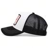 Unisex Flamingo Patch Embroidery Baseball Net Caps Spring Summer Outdoor Sunscreen Hat Adjustable Casual Trucker Hats