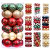 Pcs Christmas Balls Ornaments 2.4 Inch Small Shatterproof Plastic Balls