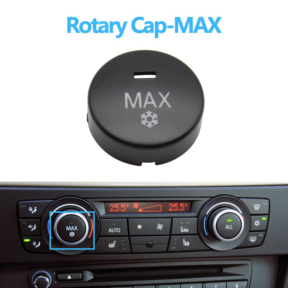 Air Conditioner AC Temperature Control Button Keys Rotary Knob For BMW 1 3 Series X1 X3 E81 E82 E87 E88 E90 E91 E92 E93 E84