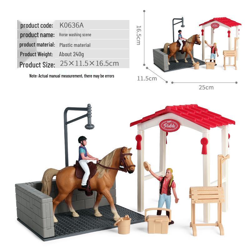 Creative Simulation Fence Set for Farm, Ranch, Zoo, or Sandbox Decorations