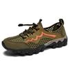 Fashion New Men's Summer Outdoor Mesh Shoes Hiking, Mountaineering, Wading Shoes, Non Slip Outdoor Walking, Fashion Mountaineering Shoes