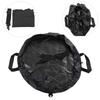 Oxford Doek Wetsuit Wisselmat Surfen Strandmat Draagtas met Schouderband(Zwart)