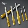 Titanium-Plated Spiral Wire Tap Machine for M2-M10 Threads