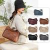 Lightweight Large Capacity Faux Leather Multipurpose Storage Bag for Daily Use