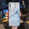Case For Samsung Galaxy A50 A20e A70 A10 A40 A20s A10s M30s M51 M31s Black Soft Phone Cover Marble Pattern