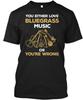 Liebe Bluegrass Musik Entweder Du Oder Du Liegst Falsch T-Shirt Hergestellt in den USA Größe S bis 5XL