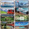 Retro Switzerland Poster License Plates Alps Scenery Geneva Zurich Metal Tin Sign for Cafe Living Room Home Wall Decor