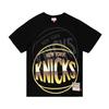 T-shirt - MITCHELL & NESS - New York Knicks - Short Sleeves - Blue - Unisex