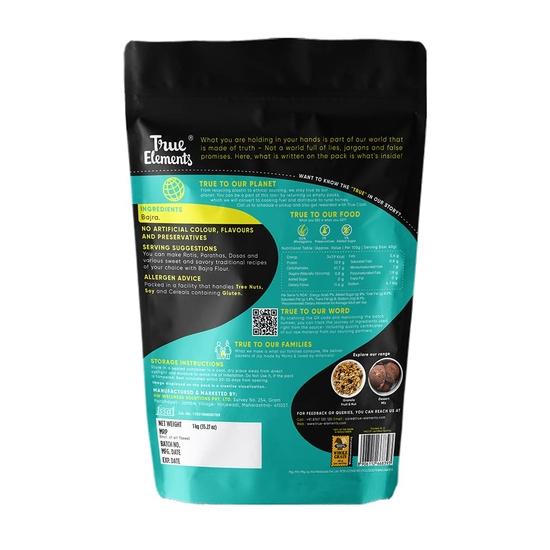 True Elements Bajra Atta (Pearl Millet Flour), 1 Kg