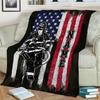 Firefighter blanket gift for firefighter man dad husband adult bedroom living room decoration flannel blanket