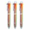 Creative Six-Color Cartoon Multi-Color Ballpoint Pen – Push-Button, Personalized Design, High Value