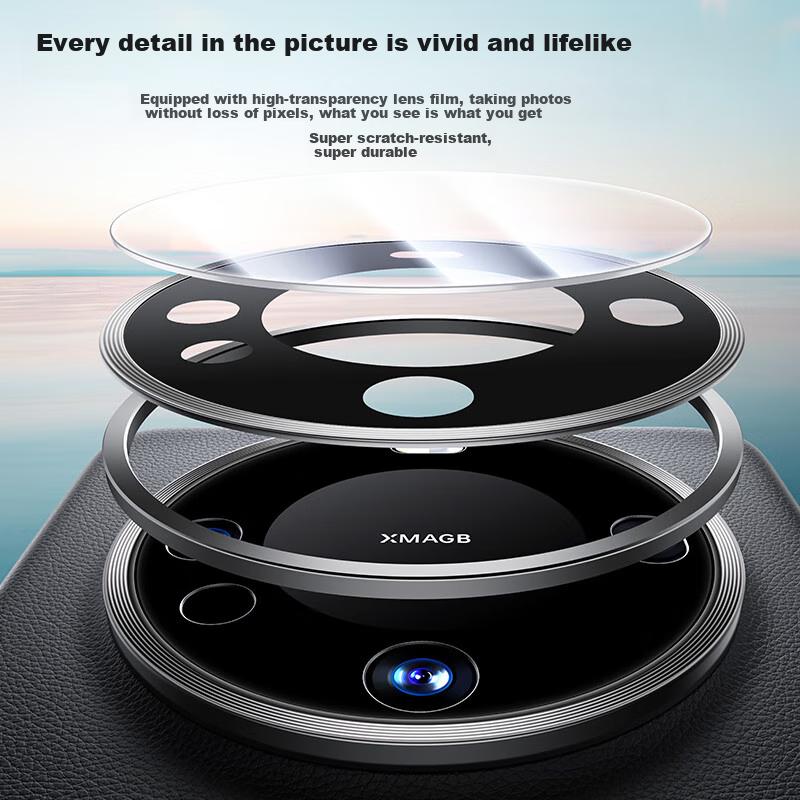 Full Lens ProtectionPhone Case for Huawei Mate60 Pro, Magnetic Mate60 Pro+, Leather, Artistic Silicone Frame, Ultra-Thin Shockproof Heat Dissipation