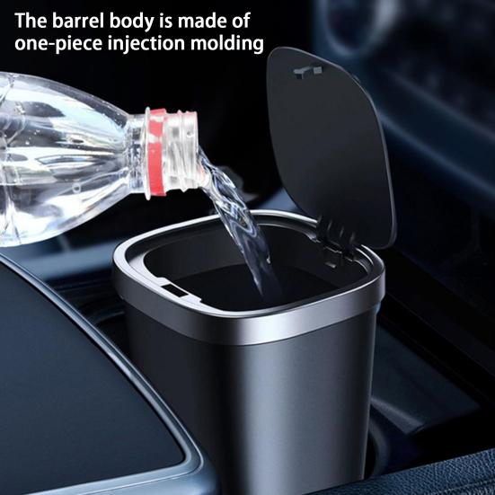 1 Set 800ml Car Storage Box Waterproof Large Capacity Car Trash Can Vehicle Garbage Dust Case Vehicle Supplies