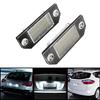 2 st LED-nummerskyltslampa 12V vitt ljus Passar till Ford Focus C-MAX MK2