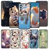 Soft TPU Case For Realme C67 C63 C55 C53 C25 C21 10 11 12 13 GT 2 3 5 Pro Plus 5G Shockproof Phone Cover Cute Cat Fundas Capas