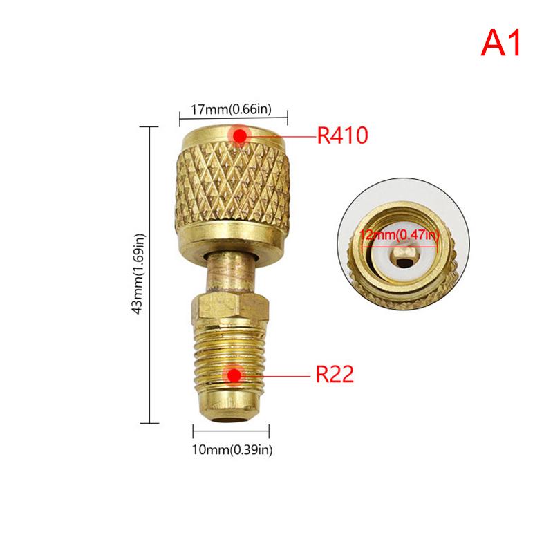 R22 To R410 Air Conditioning Fluoride Tube High Pressure Freon Pipe Refrigerator Adapter Liquid Adding Pipe Tool Accessories