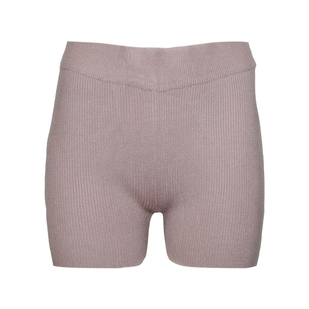 BRAVE SOUL Shorts en maille côtelée pour femmes