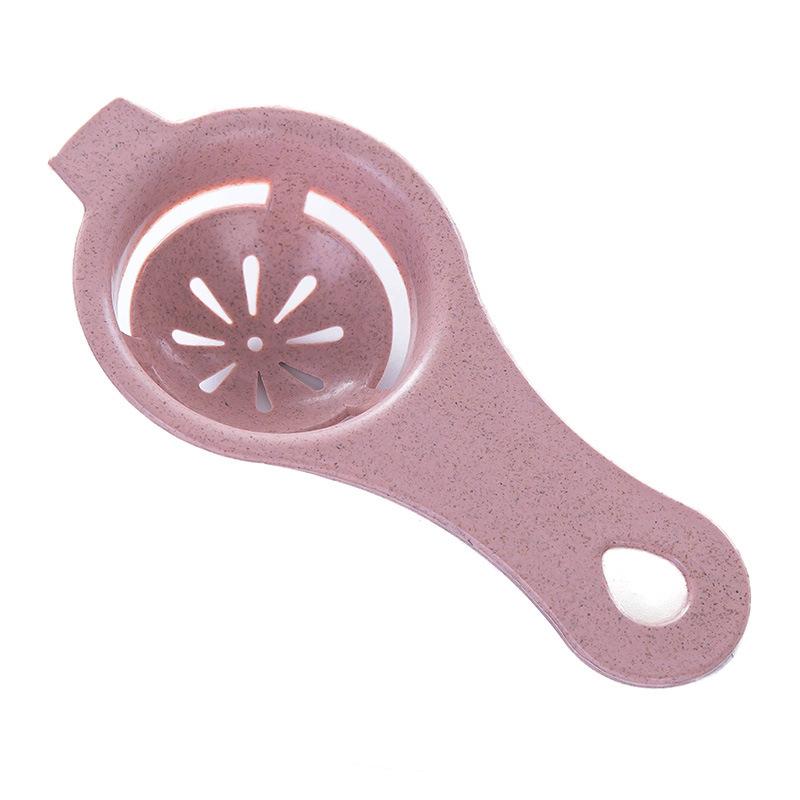 1pc/4pcs Wheat Straw Egg White Separator Egg Yolk Separator Egg Filter Egg Yolk Sieve Household Gadgets Utensils Accessories