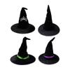 Wizard Hats Witches Witch Hat Witch Caps Headwear Halloween Cosplay Costumes Accessories for Women and Girls Gifts