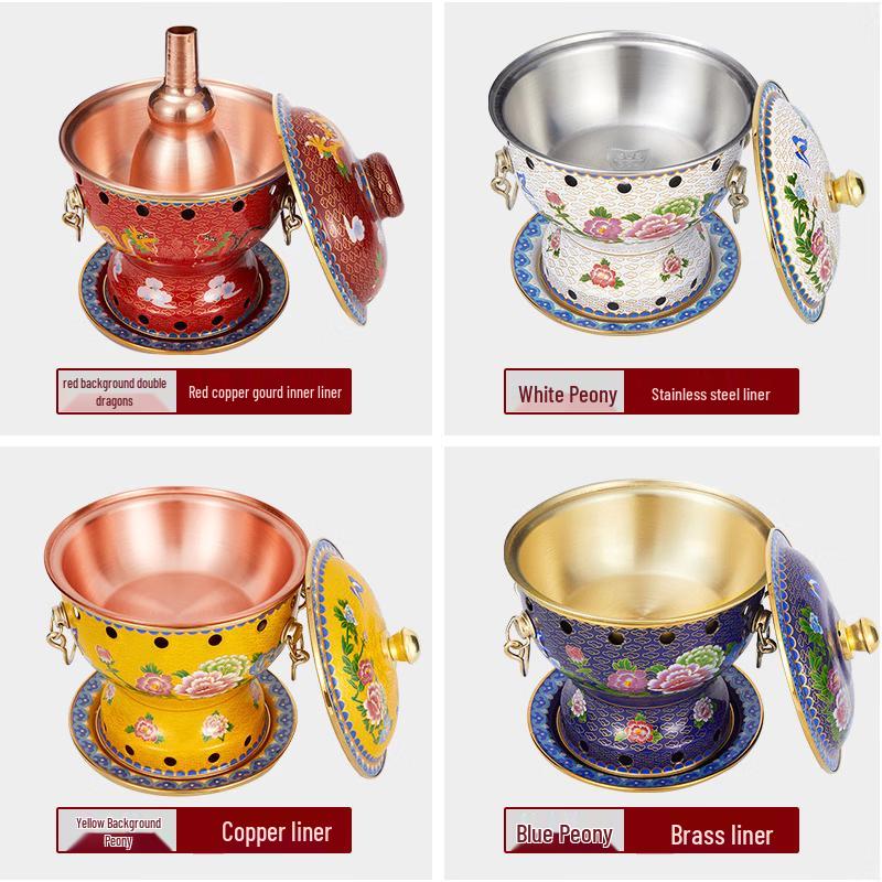Chuyi Qi Personal Enamel Copper Hot Pot