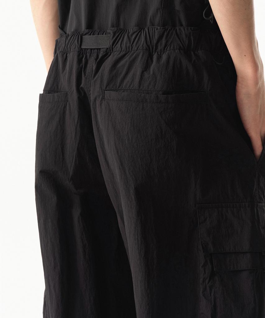 Musinsa Standard [City Leisure] Wide Belted Cargo Jogger Pants [Black]