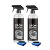 Iron Eraser Rust Spray Remover for Car Wheels, Fast Acting And Paint Brake Dust Cleaner, Metal Fallout Auto Hardware Removal Solution Cars