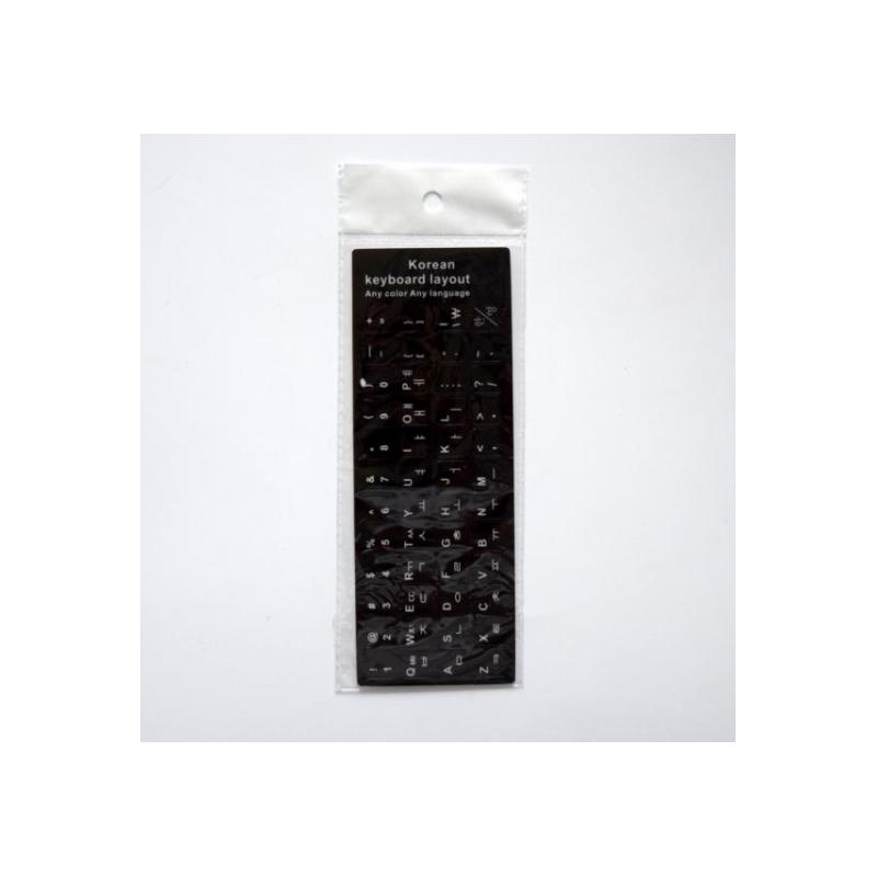 Autocollants de saisie pour clavier disposition coréenne anglaise