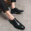 Chaussures Oxford Business pour Hommes Mode Fait Main Mariage Formel Chaussures en Cuir Printemps Nouveau Hommes Classique Style Rétro Pointues Chaussures Décontractées