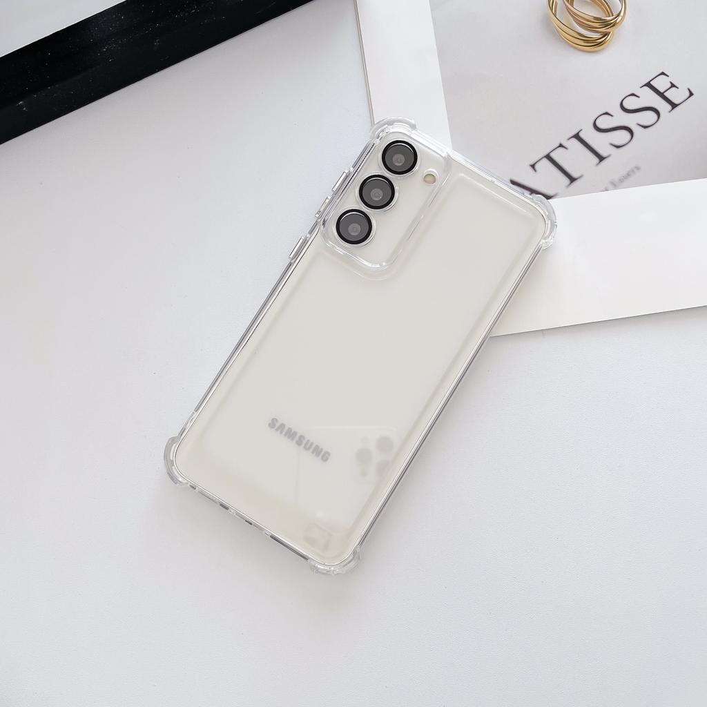 The Four-corner Airbag Drop Protection Is Suitable for The Samsung S24ULTRA Phone Case, S23FE Lens Film and S22Plus Protective Case