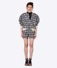 Greedilous Print Flight Jacket