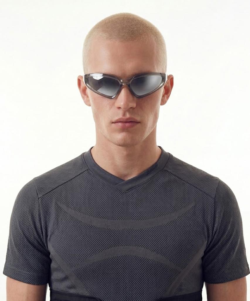 Lukadiseu Lk37 Cipher Curved Sunglasses